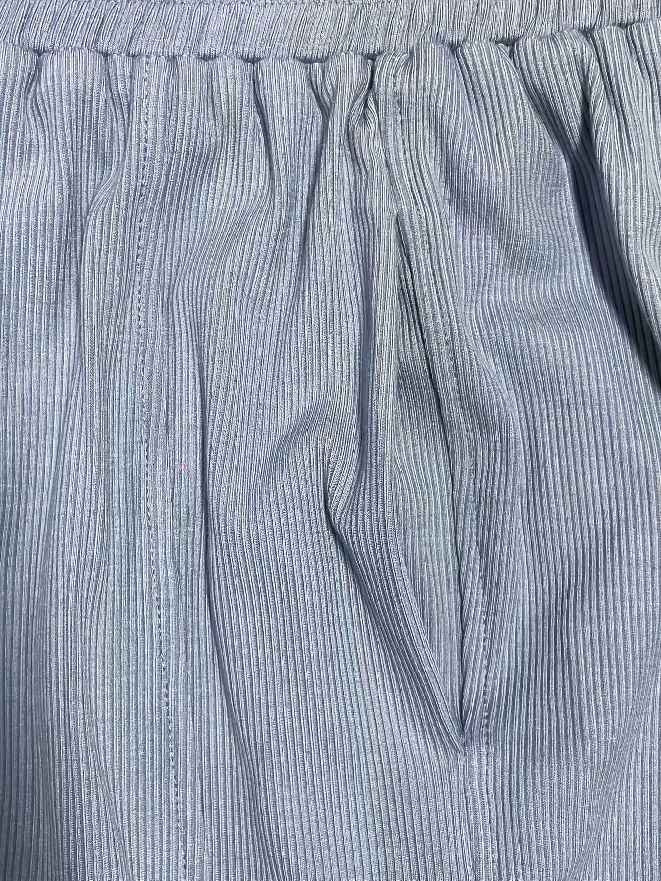 Women’s Spring & Autumn Casual Solid Color Two-Piece Pants Set – Stylish Everyday Outfit