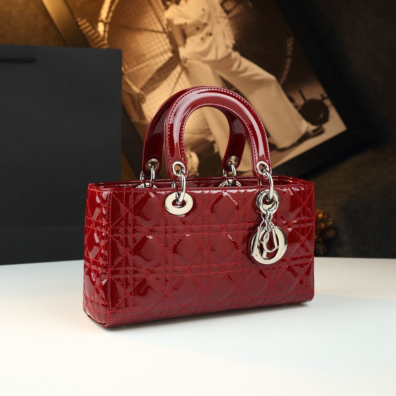 2025 New Embroidered Women's Handbag – Stylish & Versatile Horizontal Design Tote