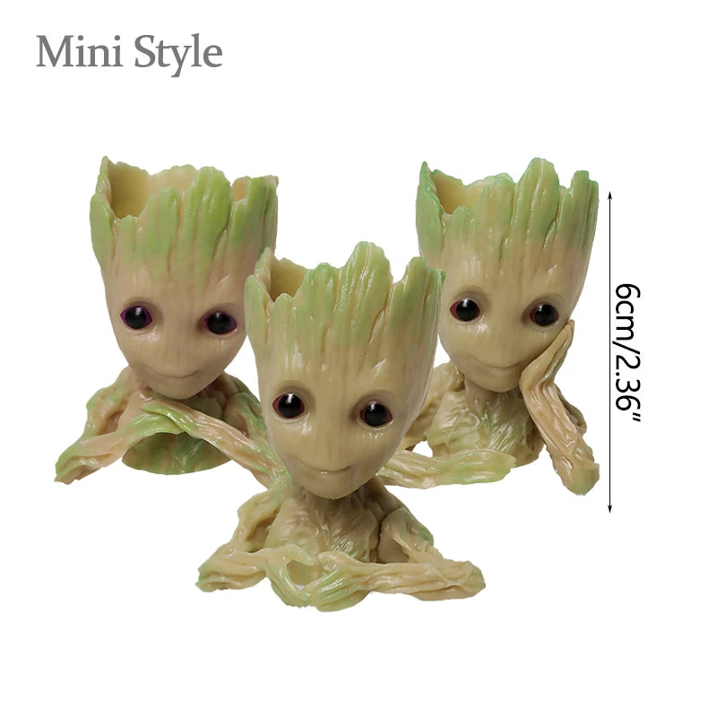Mini Cartoon Groot Figurine – 5CM Tree Man Ornament for Office & Home Desktop Decoration