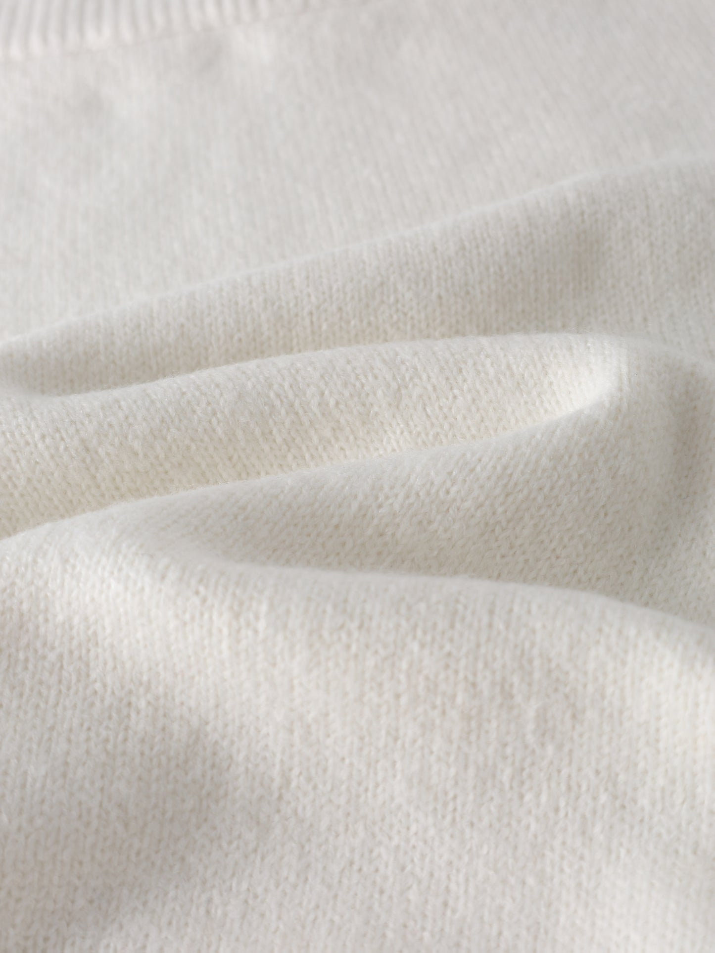 طقم ملابس تريكو نسائي لفصل الخريف والشتاء - فستان طويل فضفاض مع سترة بياقة عالية، بلون واحد