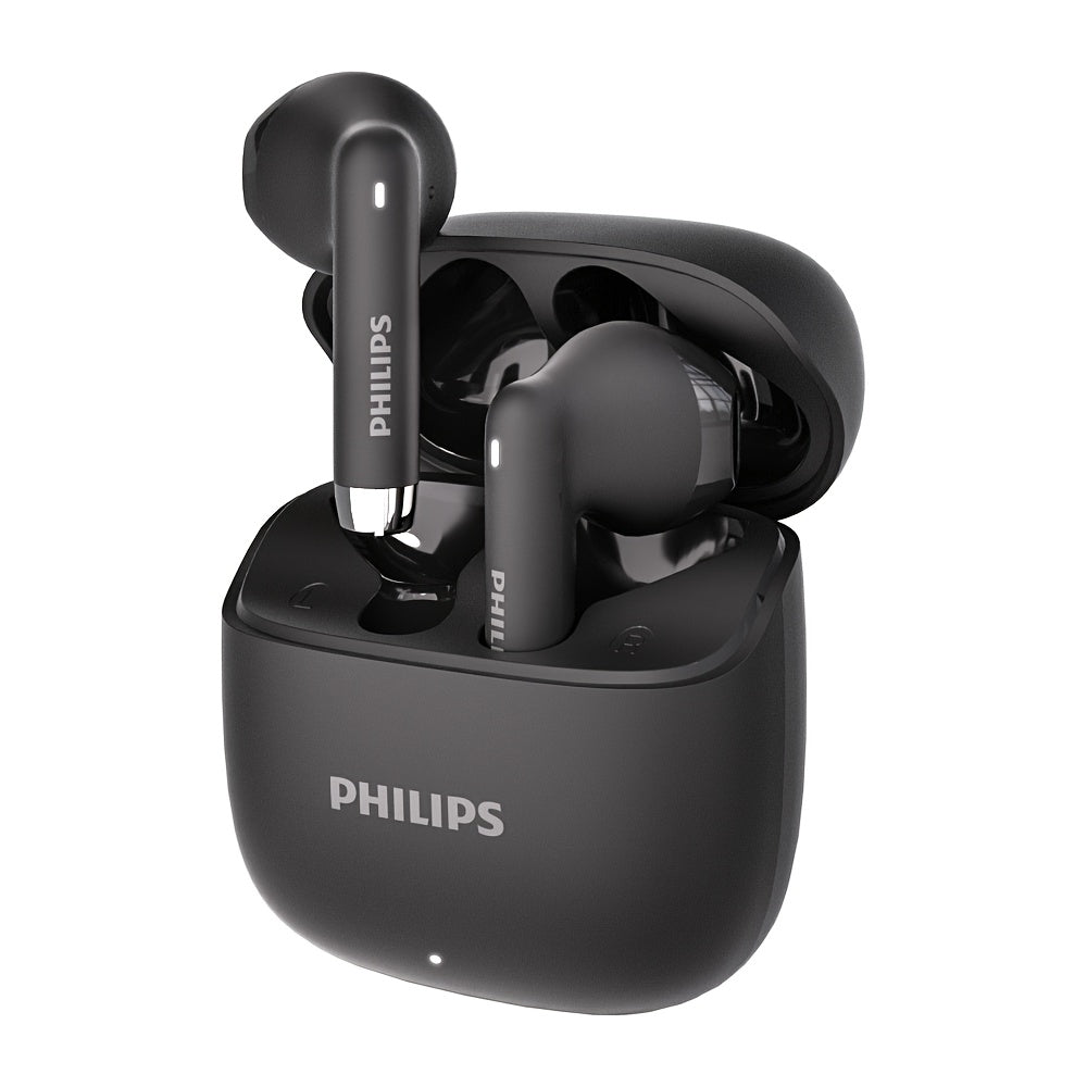 PHILIPS 2025 Wireless Earbuds — V6.0 Upgrade, Low Latency, Long Battery Life, Noise-Isolating with Microphone for Gaming, Sports & Music