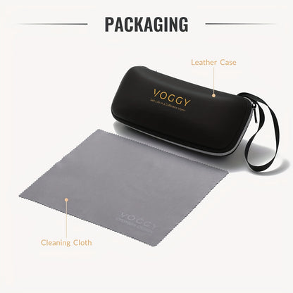 VOGGY Retro Butterfly Polarized Sunglasses – Stylish Metal Frame Eyewear for Men & Women, Perfect for Driving & Parties