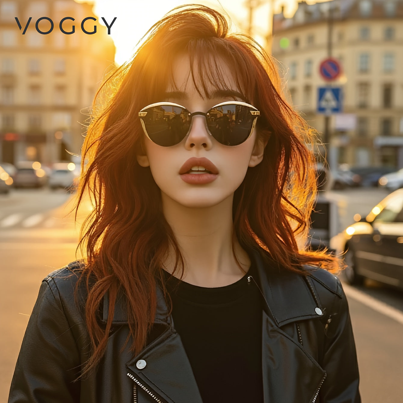 VOGGY Retro Butterfly Polarized Sunglasses – Stylish Metal Frame Unisex Eyewear for Driving & Parties