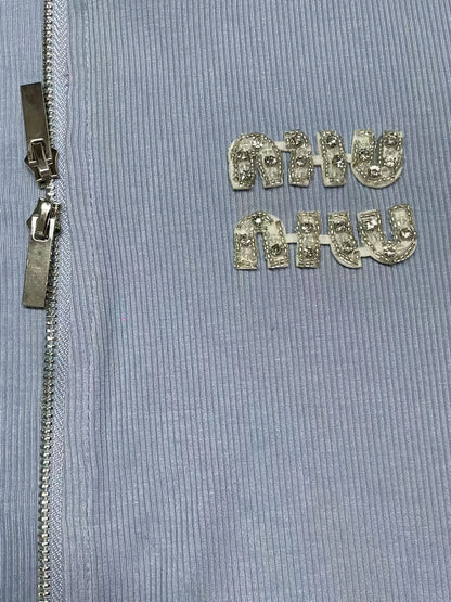 طقم بنطال نسائي من قطعتين بلون واحد للربيع والخريف - إطلالة أنيقة يومية