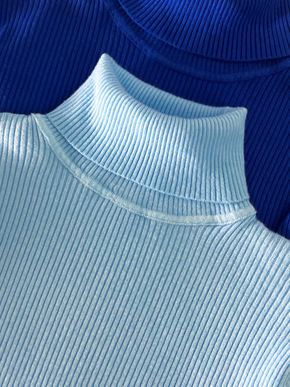 Women’s High Collar Hoodie — Casual Pullover Top