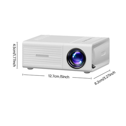 Portable Mini Projector – Lightweight Media Projector for Home Entertainment