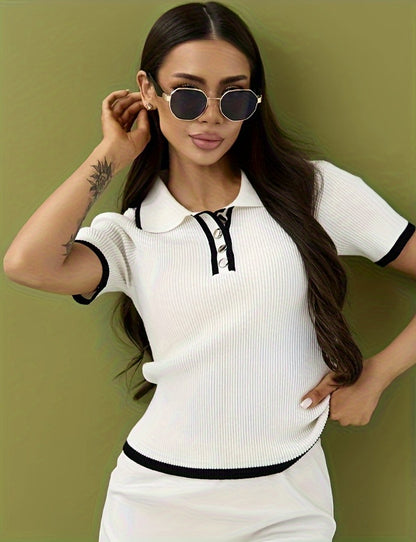 Women’s Golden-Tone Round Fashion Glasses – Stylish Minimalist Metal Frame Eyewear with Decorative Lenses, Lightweight for Casual & Formal Wear