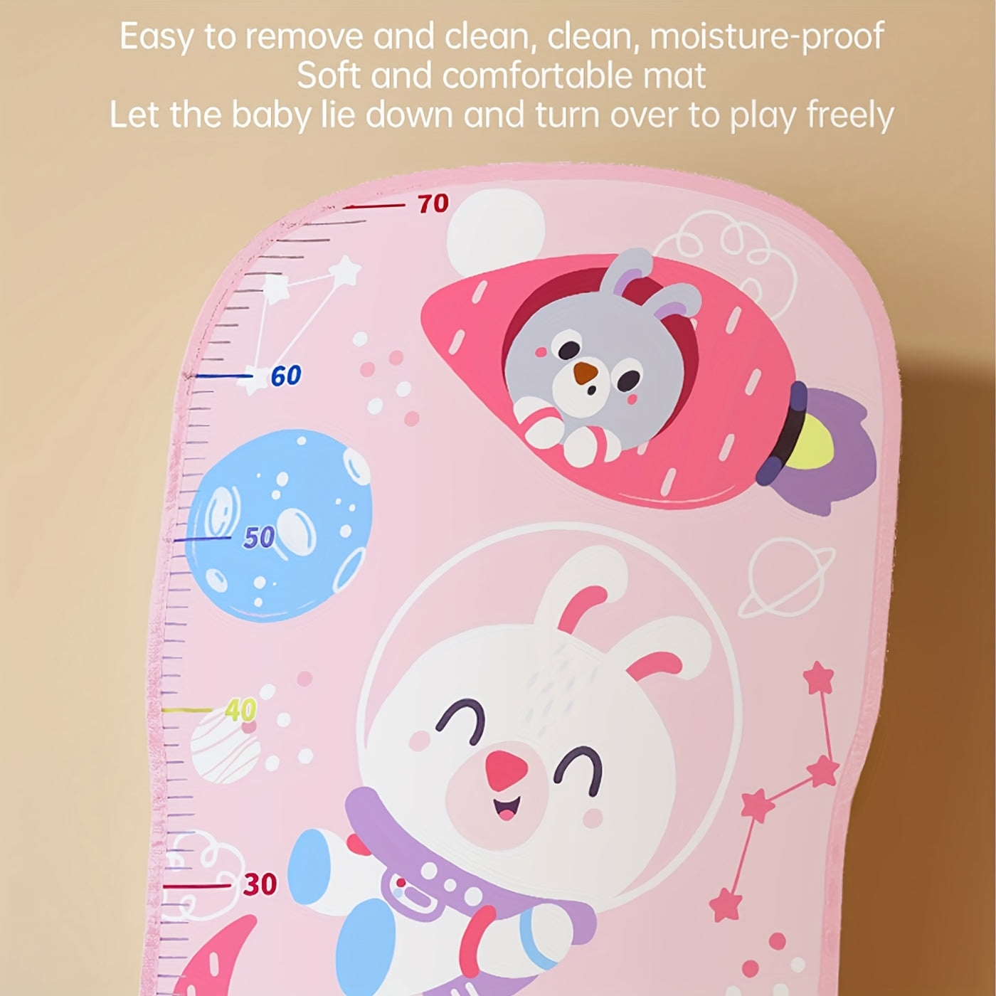 Animal-Themed Baby Fitness Rack Toy – Musical Pedal Piano Play Mat with Soft Blanket, Perfect for 0–12M Toddlers & Holiday Gifts