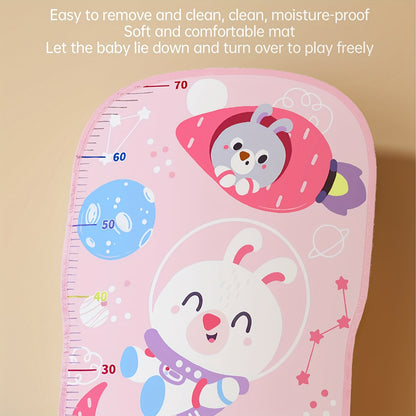 Animal-Themed Baby Fitness Rack Toy – Musical Pedal Piano Play Mat with Soft Blanket, Perfect for 0–12M Toddlers & Holiday Gifts