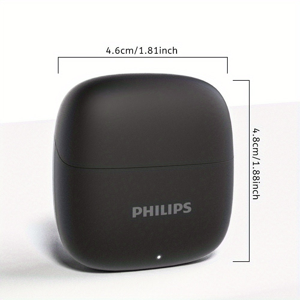 PHILIPS 2025 Wireless Earbuds — V6.0 Upgrade, Low Latency, Long Battery Life, Noise-Isolating with Microphone for Gaming, Sports & Music