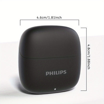 PHILIPS 2025 Wireless Earbuds — V6.0 Upgrade, Low Latency, Long Battery Life, Noise-Isolating with Microphone for Gaming, Sports & Music