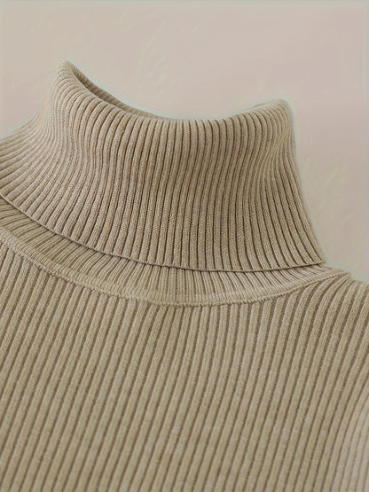 Women’s High Collar Hoodie — Casual Pullover Top