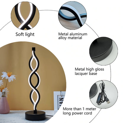 Super LED Small Desk Lamp – Creative European Style USB Night Light for Bedroom, Café & Home Decor