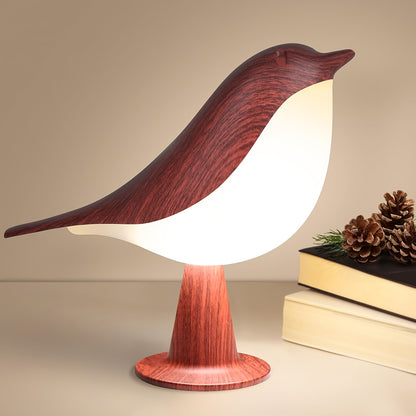 Cute Mini Bird Night Light – Touch Sensor LED Lamp with 3-Level Dimming, USB Rechargeable & Portable Decorative Light
