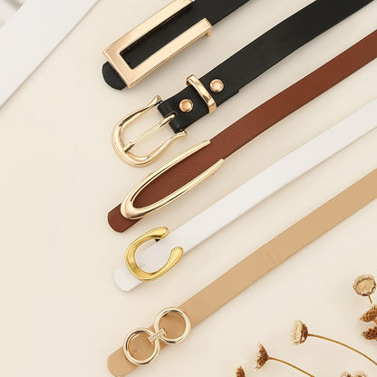 5-Pack Elegant Waist Seal Belt – All-Season Fashion Accessory & Gift Set