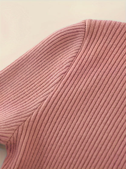 Women’s High Collar Hoodie — Casual Pullover Top