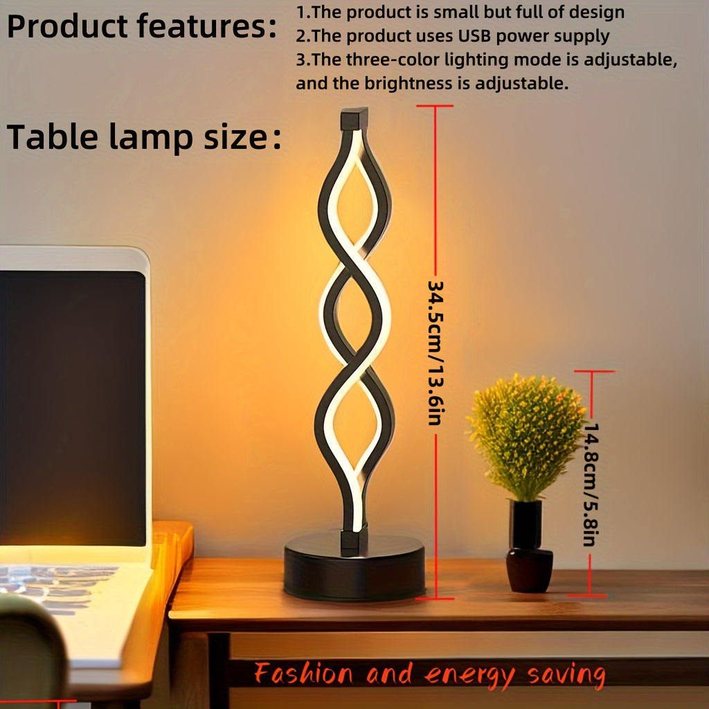 Super LED Small Desk Lamp – Creative European Style USB Night Light for Bedroom, Café & Home Decor