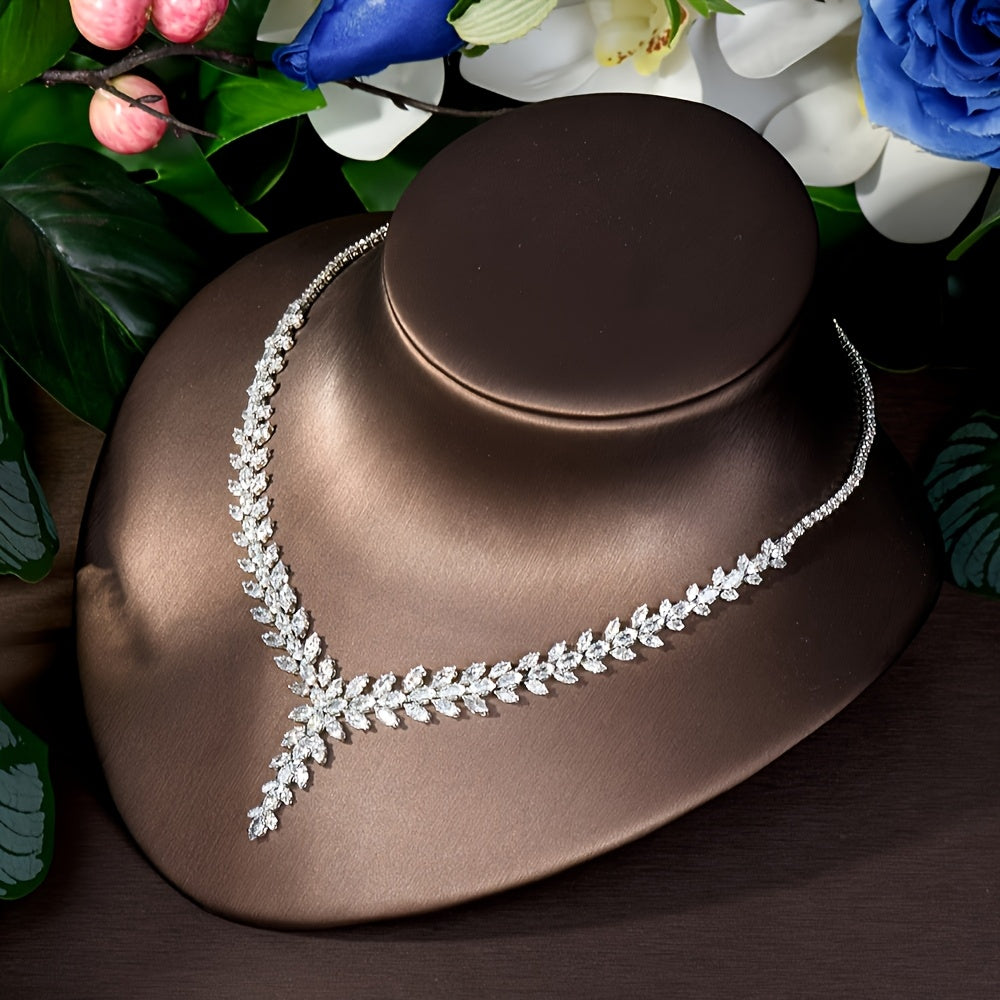 Women’s Middle Eastern Luxury Bridal Jewelry Set – High-Quality AAA Zirconia Wedding & Party Elegance