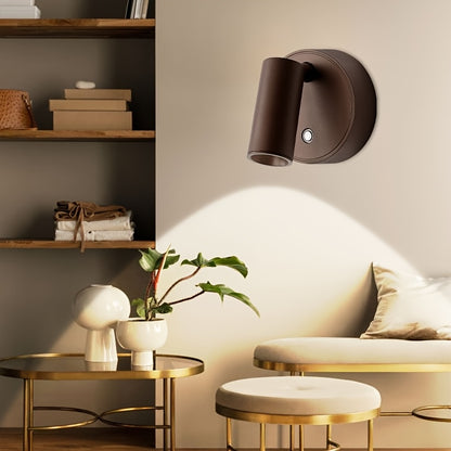 Touch Dimming LED Night Light – 3-Color Adjustable, Rechargeable Lamp for Bedroom, Reading & Living Spaces