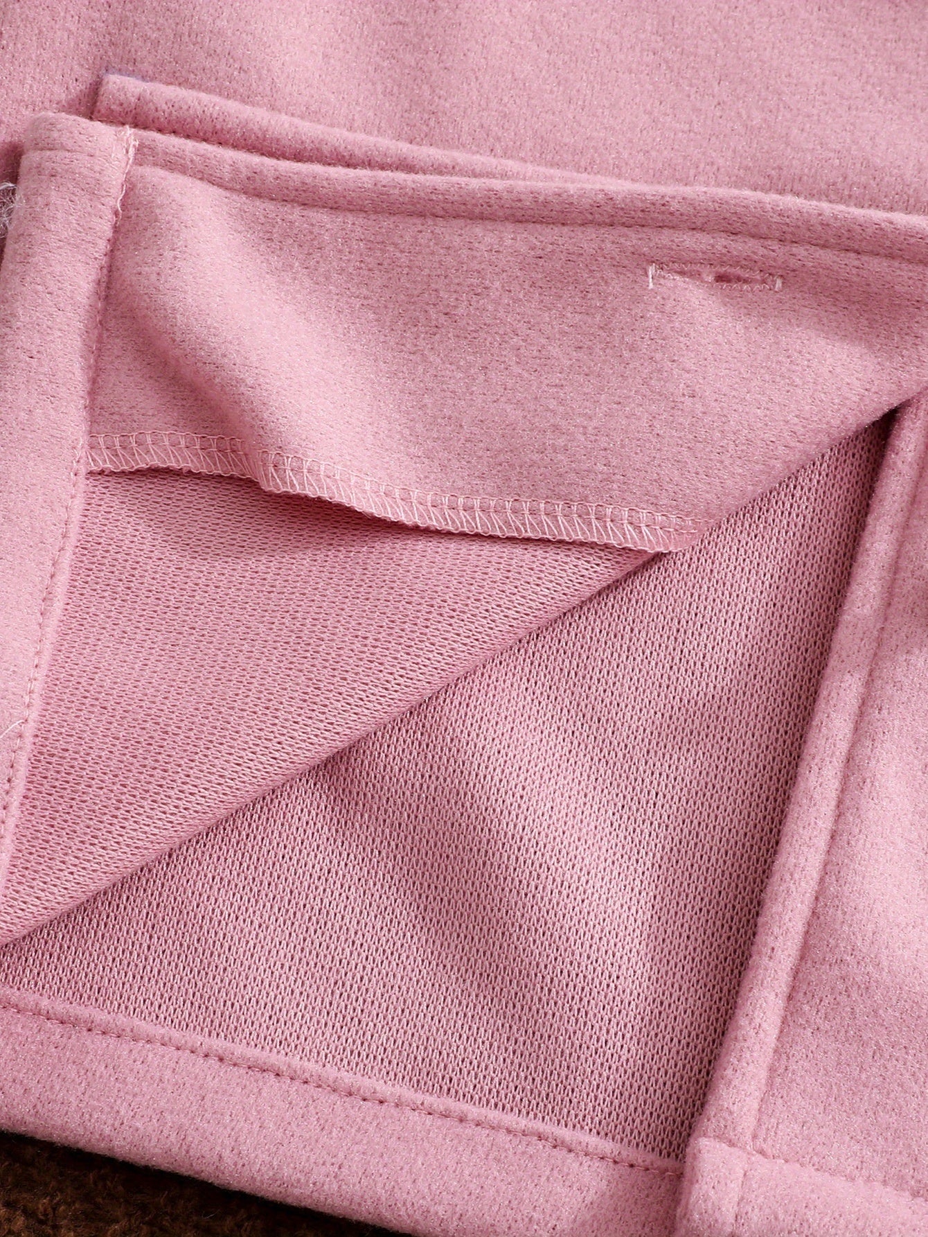 Girls’ 4-Piece Autumn/Winter Fashion Set – Button-Up Coat, Ribbed Long-Sleeve Top, Checkered Elastic-Waist Skirt & Matching Beret