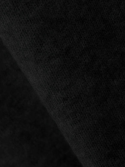 Autumn & Winter Sweater Set – Elegant High-Neck Top with Wide-Leg Pants, Solid Color Casual Chic Outfit