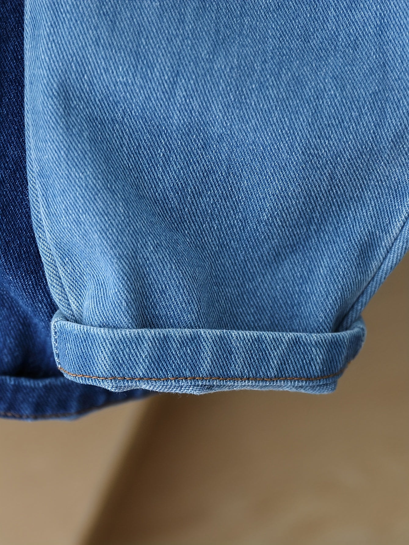 2-Piece Baby Boys’ Faux Denim Overalls – Adjustable Strap Rompers with Cute Bear Pockets, Regular-Fit All-Season Outfit for Outdoor Play