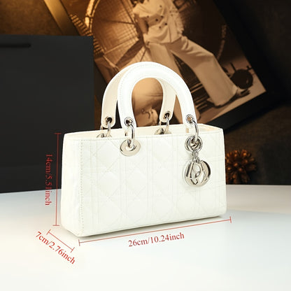 2025 New Embroidered Women's Handbag – Stylish & Versatile Horizontal Design Tote