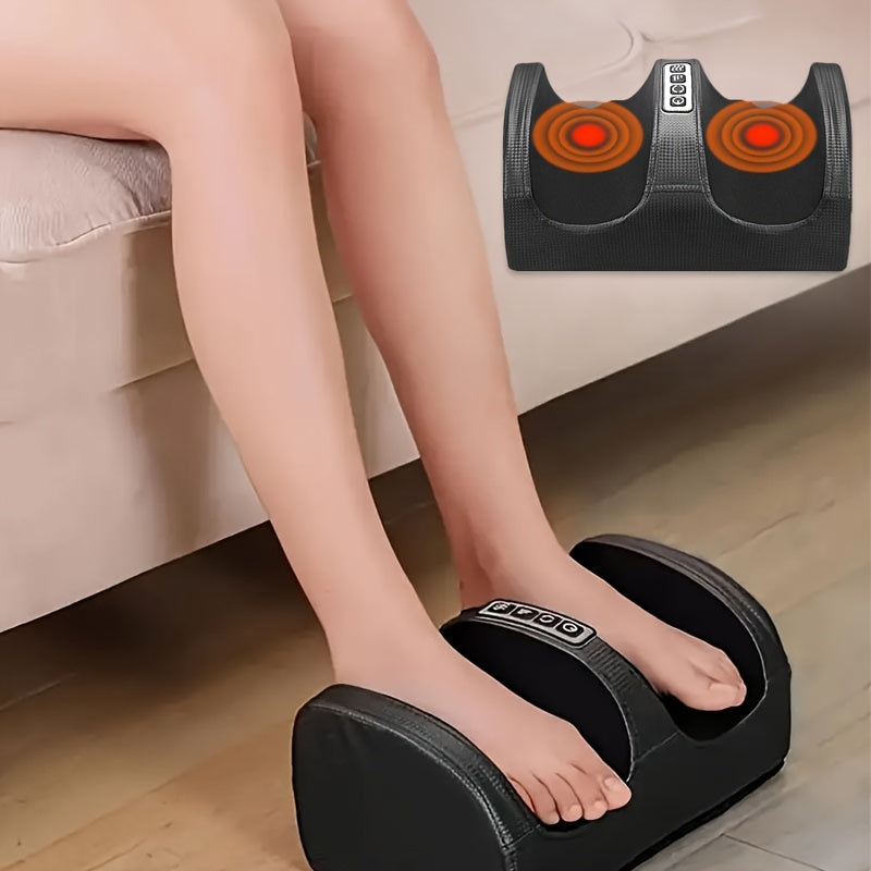 Electric Foot Massager with Heat — Deep Sole Kneading for Relaxation, Perfect Gift for Parents, Loved Ones & Friends
