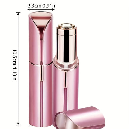 DM Facial Hair Removal for Women, Electric Painless USB Rechargeable Facial Hair Remover for Face, Lip, Leg LED Light