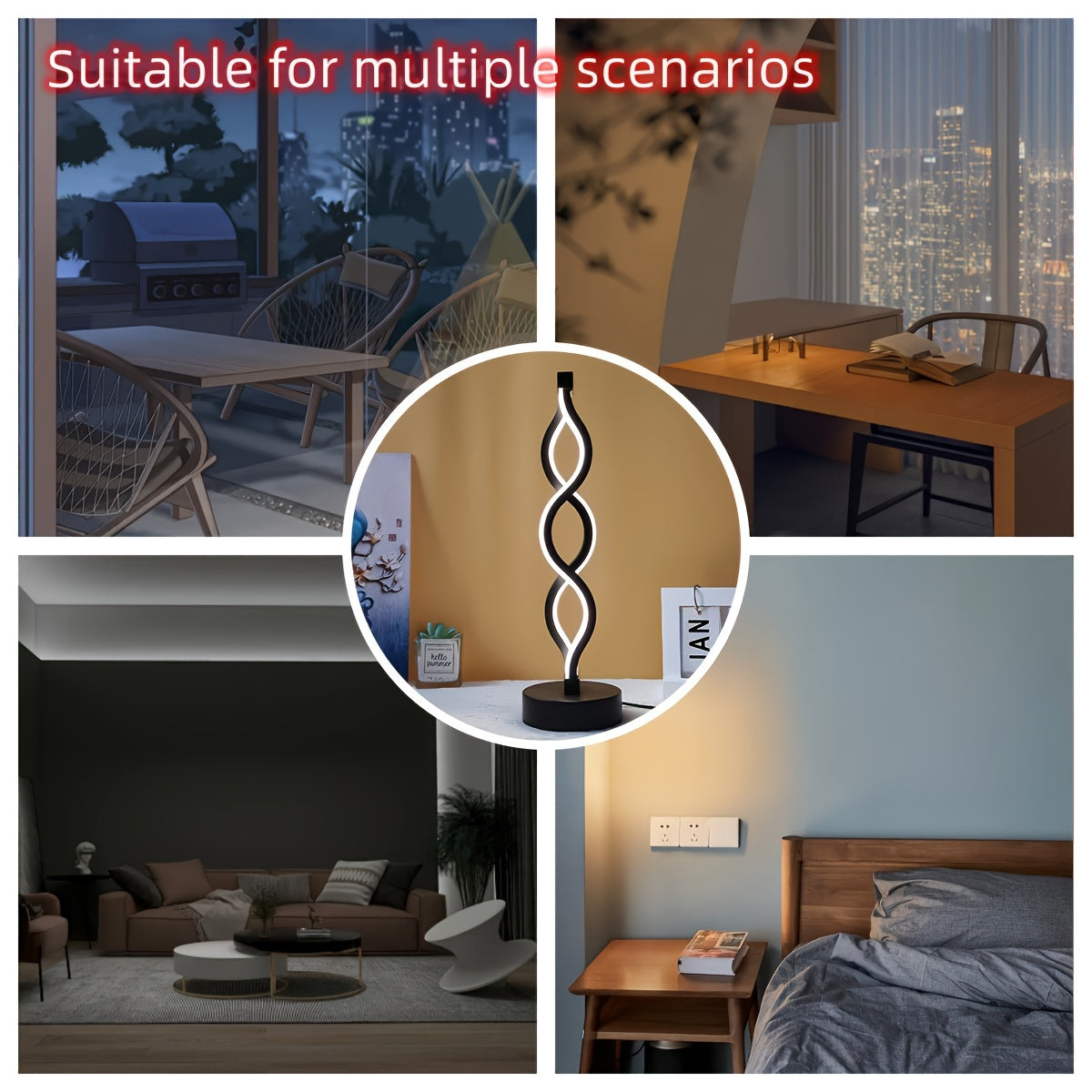 Super LED Small Desk Lamp – Creative European Style USB Night Light for Bedroom, Café & Home Decor