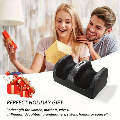 Electric Foot Massager with Heat — Deep Sole Kneading for Relaxation, Perfect Gift for Parents, Loved Ones & Friends