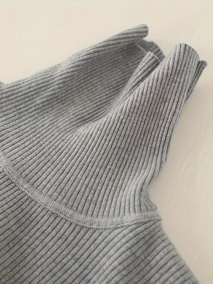 Women’s High Collar Hoodie — Casual Pullover Top