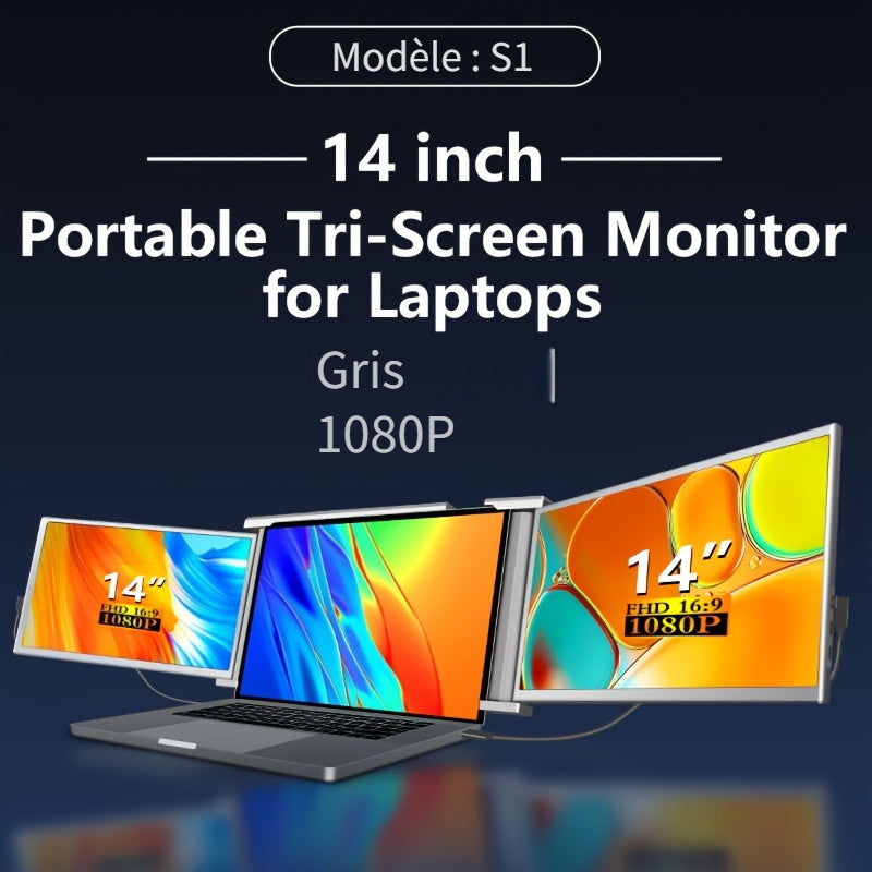 Kulee TripleView 14" Laptop Extender