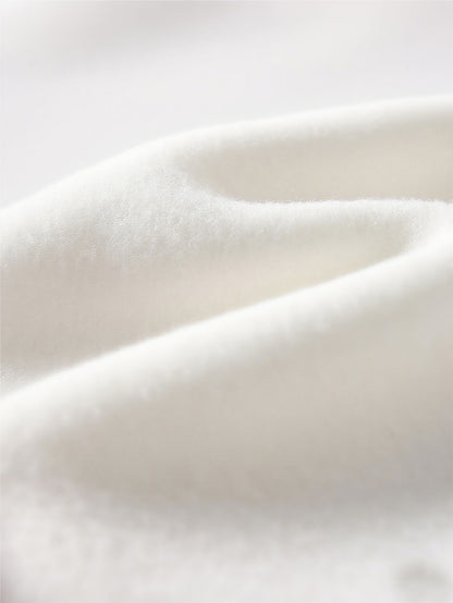 Women’s Winter Hooded Sweatshirt & Jogger Set – Casual Pullover with Letter Print, Pockets & Drawstring Waist