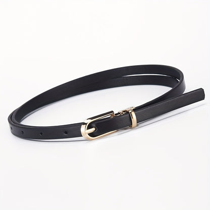 Women’s 5-Piece Slim Belt Set – Adjustable Waist Belts in 5 Colors for Dresses, Jeans & Everyday Outfits