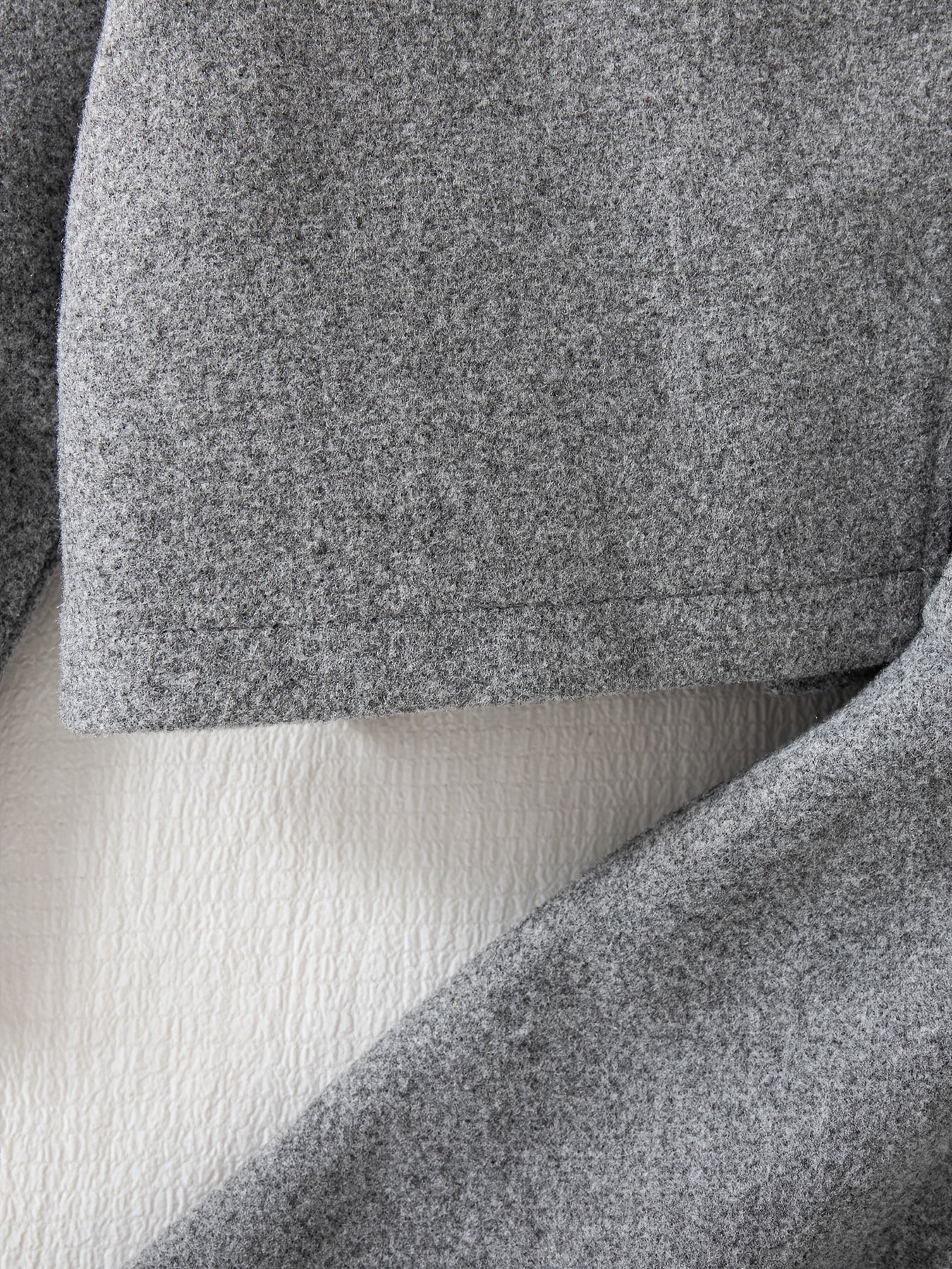 3-Piece Winter Baby Dress Set – Jacket, Vest Dress & Matching Hat with Bow and Button Details, Soft Cozy Outfit for 1st Birthdays & Christenings (Grey)