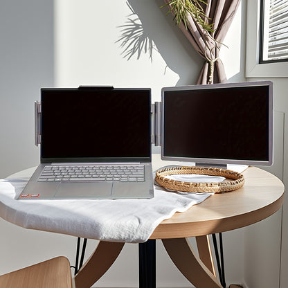 Premium UHD Laptop Screen Extender – 14" FHD 1920×1200 IPS Dual Display with Business Bag, Plug & Play for 13–17" Laptops