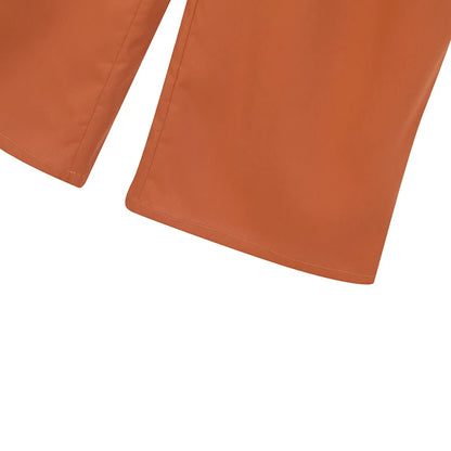 ZANZEA 2025 Elegant Two-Piece Set – Solid Color Vest Top & Wide Leg Pants, Summer Office Chic Outfit (Plus Size)