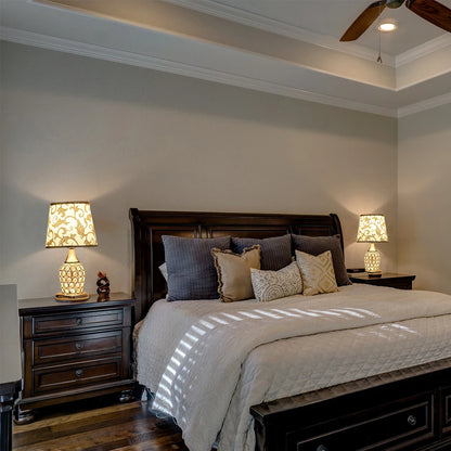 European Crystal Table Lamp – Modern Romantic Bedside Light with Warm Glow & Elegant Decorative Design