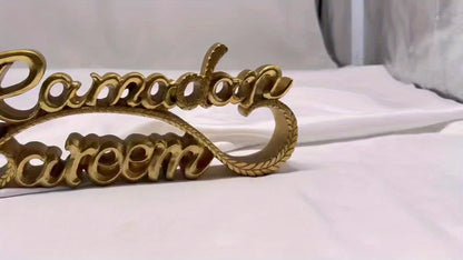 11.5Cm Resin Art Piece of a, a Decorative Item for Muslims' Table During Ramadan, Islamic Home Decor, And a Gift for Eid Celebrations