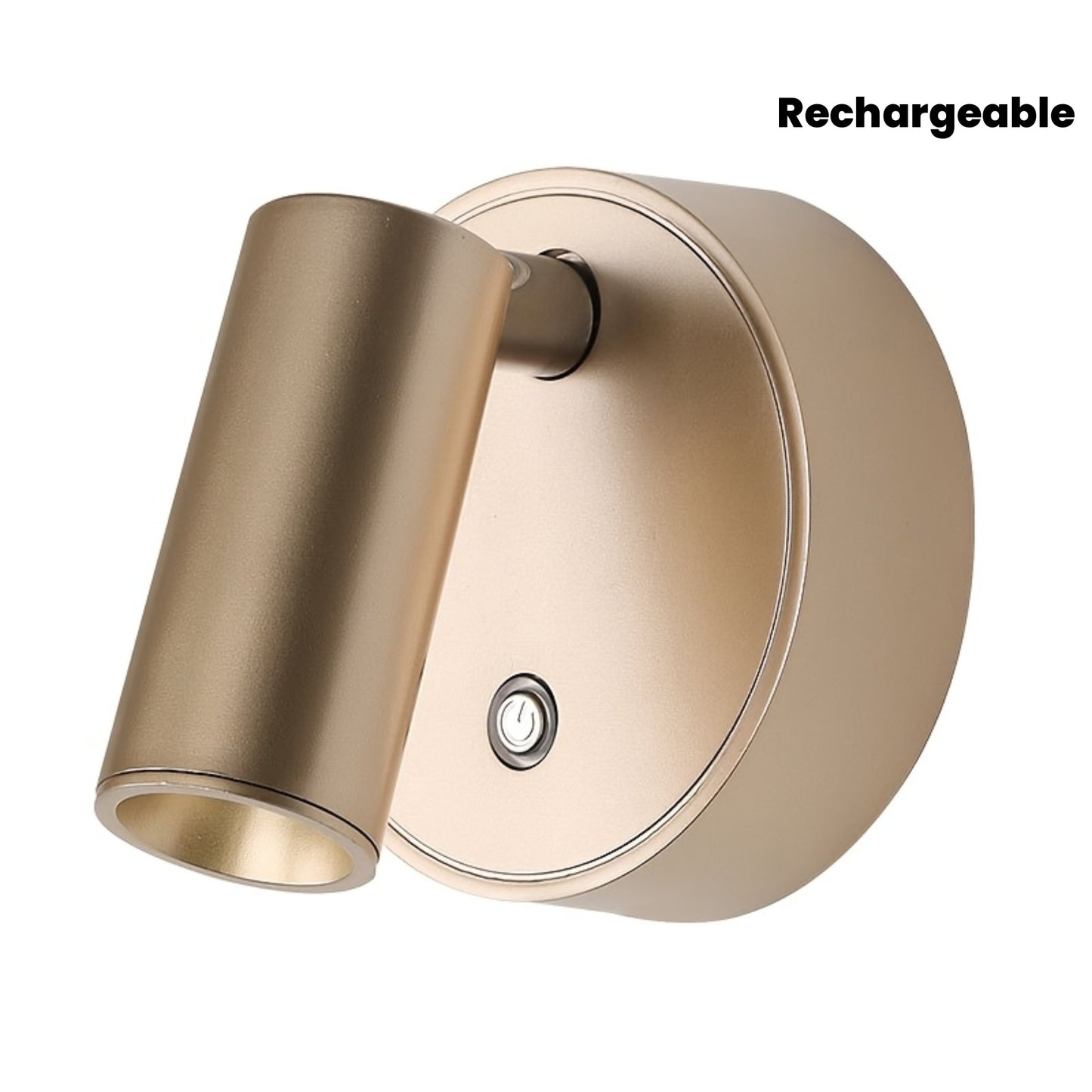 Touch Dimming LED Night Light – 3-Color Adjustable, Rechargeable Lamp for Bedroom, Reading & Living Spaces