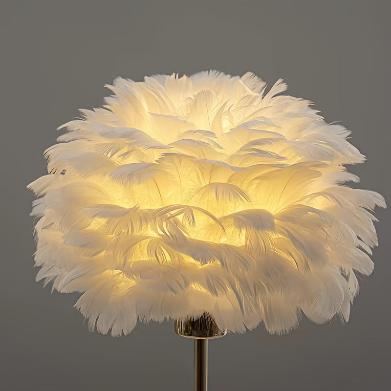 White Mushroom Desk Lamp – Modern Bedside Night Light for Girls, Elegant Wedding & Room Decor Gift