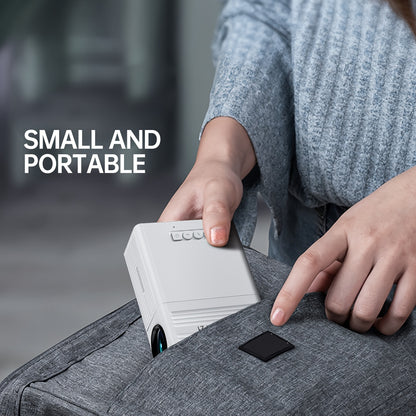 Portable Mini Projector – Lightweight Media Projector for Home Entertainment