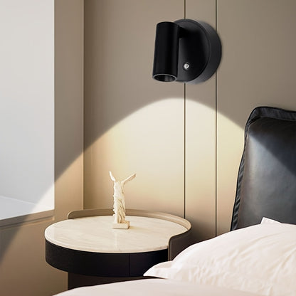 Touch Dimming LED Night Light – 3-Color Adjustable, Rechargeable Lamp for Bedroom, Reading & Living Spaces