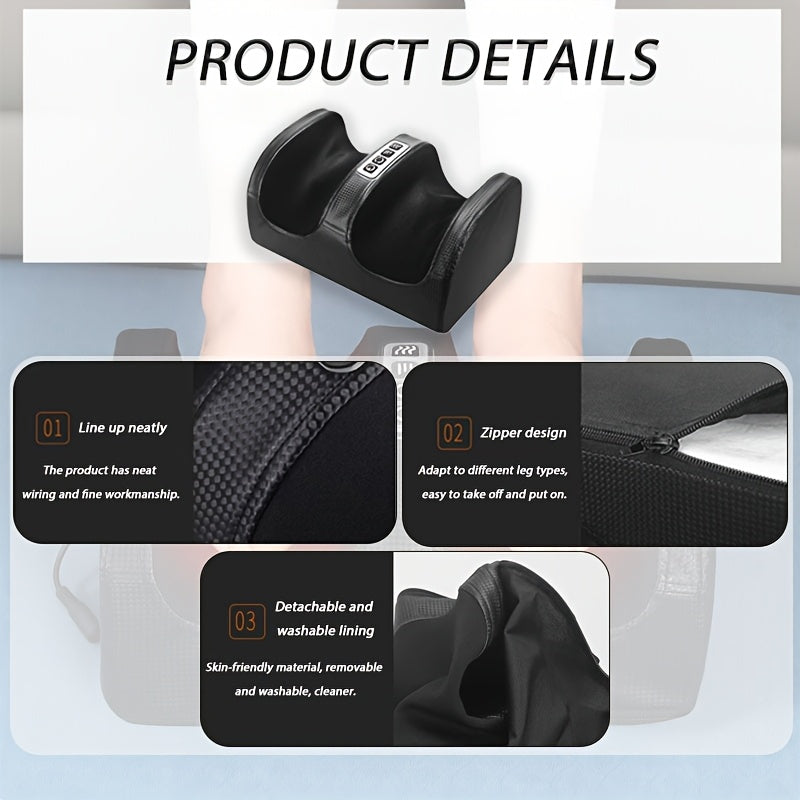 Electric Foot Massager with Heat — Deep Sole Kneading for Relaxation, Perfect Gift for Parents, Loved Ones & Friends