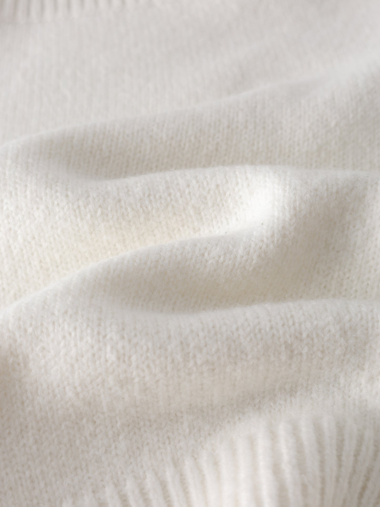 طقم ملابس تريكو نسائي لفصل الخريف والشتاء - فستان طويل فضفاض مع سترة بياقة عالية، بلون واحد