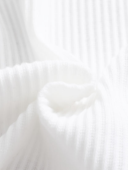 Girls’ 4-Piece Autumn/Winter Fashion Set – Button-Up Coat, Ribbed Long-Sleeve Top, Checkered Elastic-Waist Skirt & Matching Beret