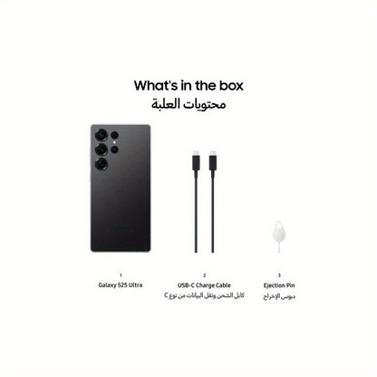 Samsung Galaxy S25 Ultra AI Smartphone, 12GB of RAM, 256GB of Storage