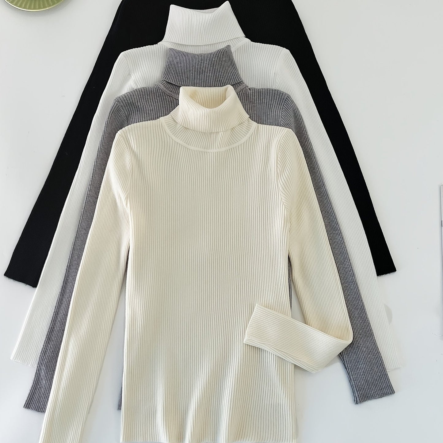 Women’s High Collar Hoodie — Casual Pullover Top