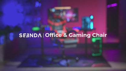 Ergonomic Gaming Chair – High-Back Recliner with Headrest, Lumbar Support & 360° Swivel for Office or Home Setup